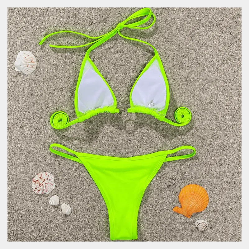 Jordyn Diamond Halter Bikini Swimwear