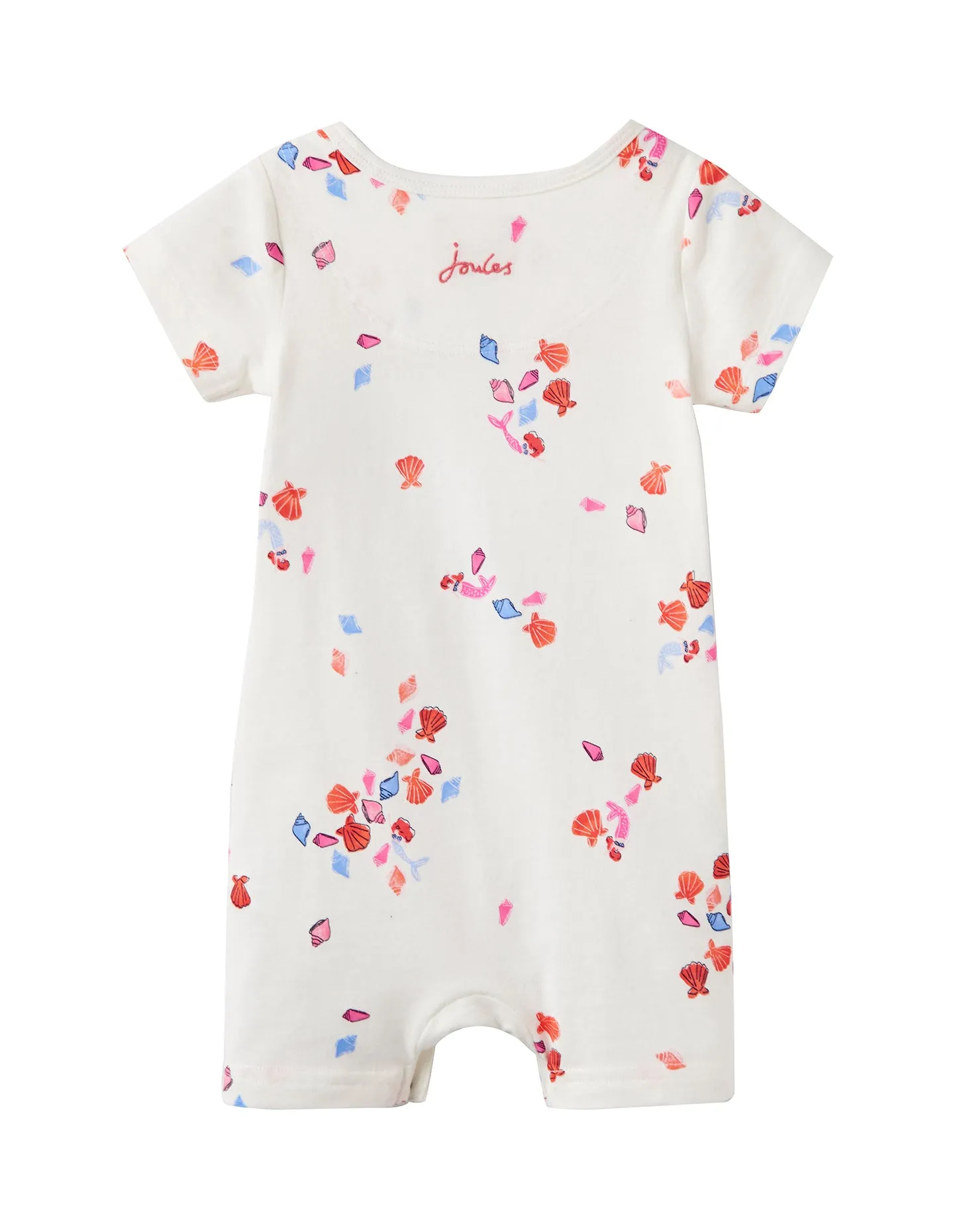 Joules Jersey Novelty Bodysuit - Cream Seaside