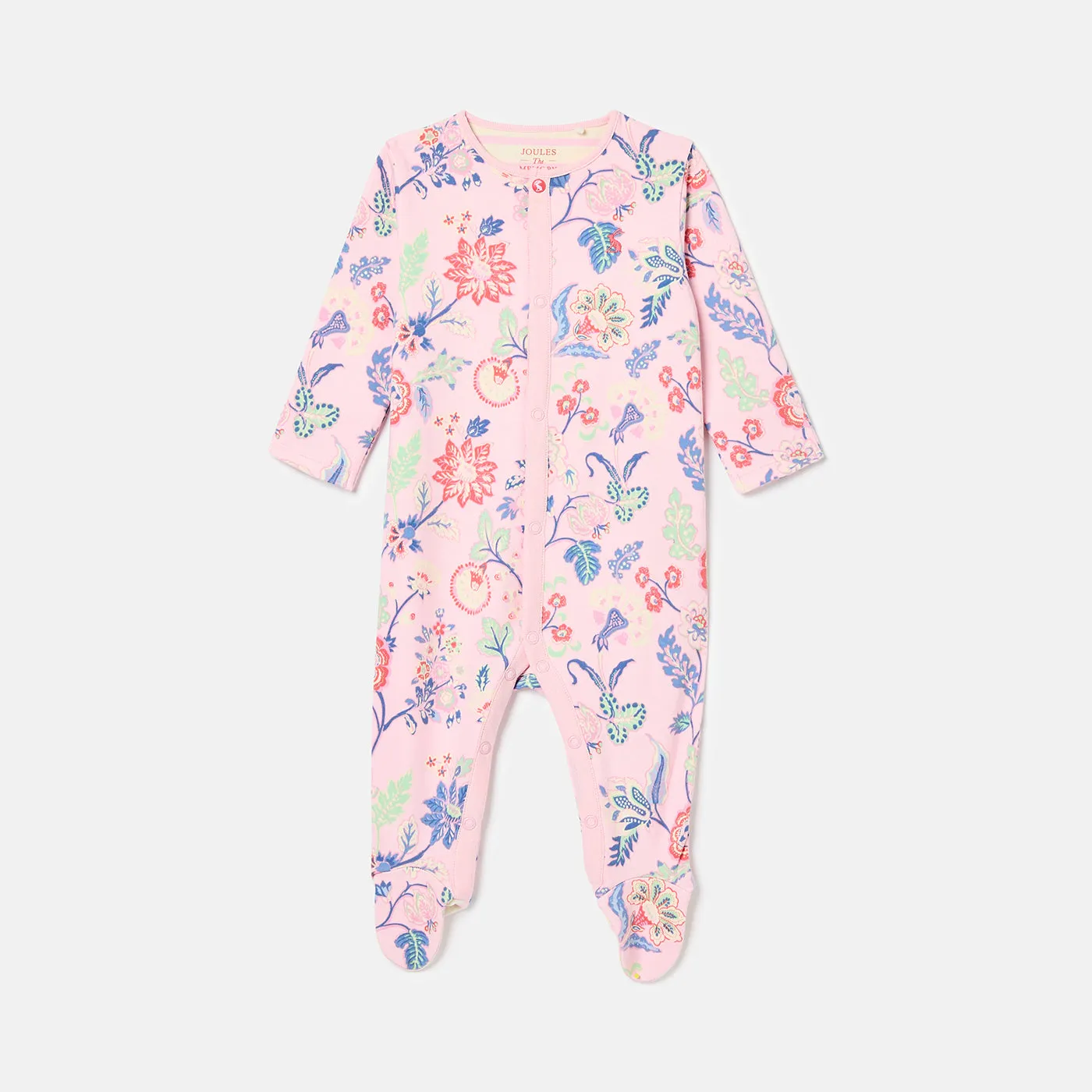 Joules Razamataz Sleepsuit K75644 Pink Floral