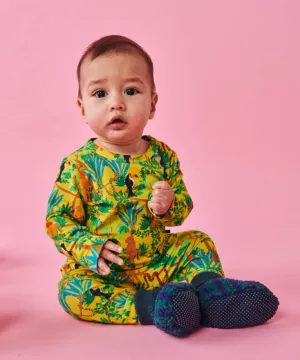 Jungle Boogie Organic LS Romper