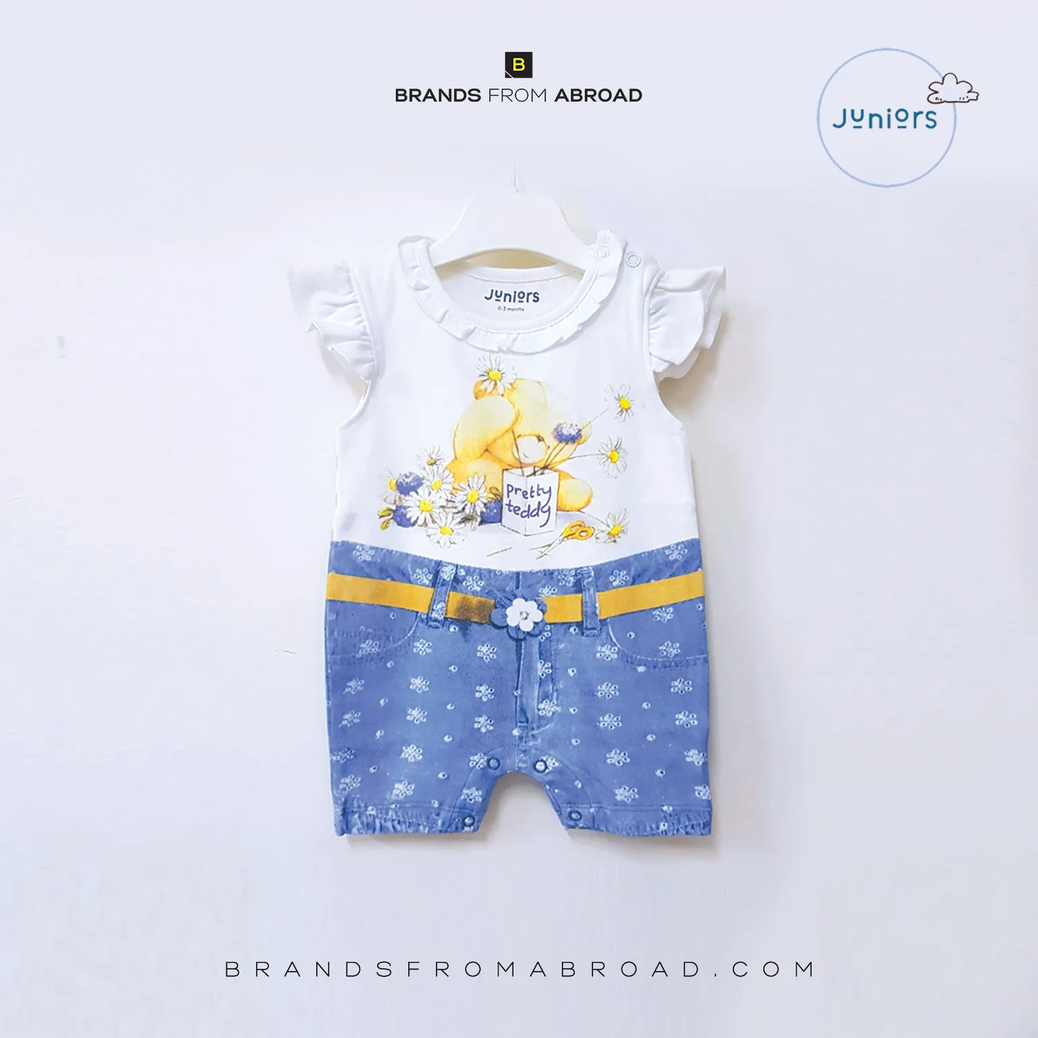 Juniors Romper Girls  -Blue