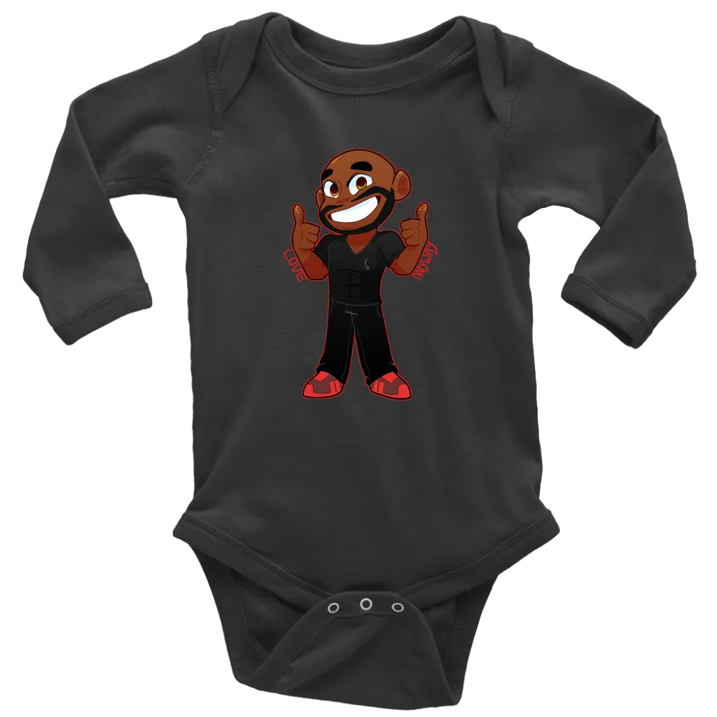 KA Love Anyway Long Sleeve Baby Bodysuit
