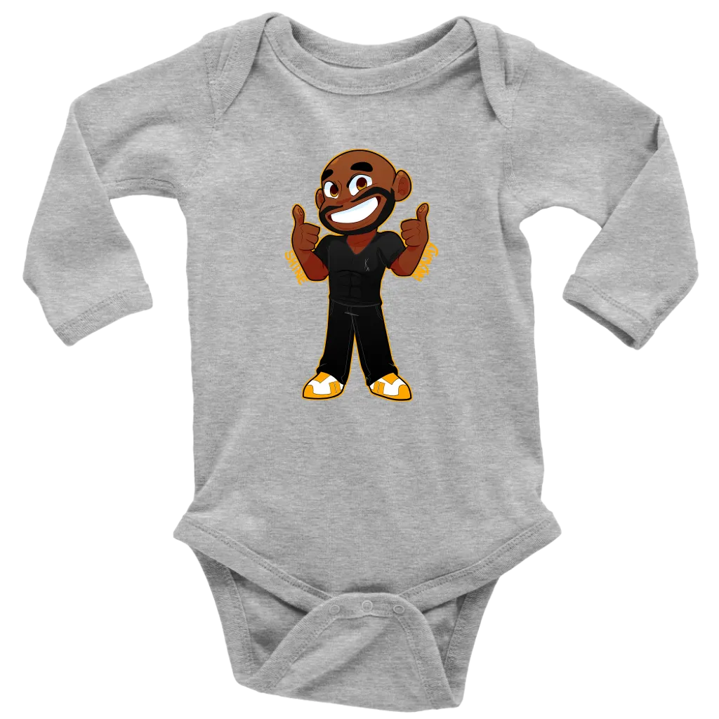 KA Shine Anyway Long Sleeve Baby Bodysuit