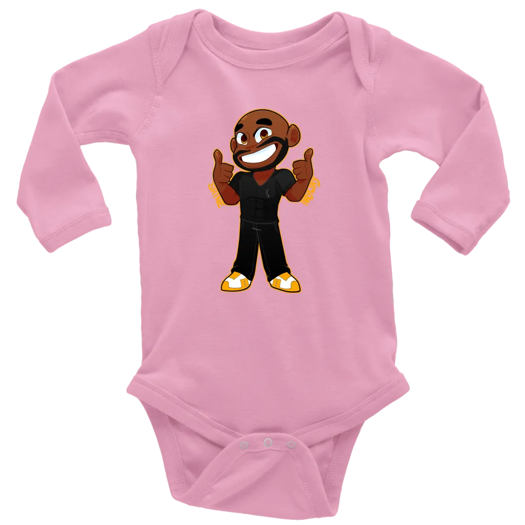 KA Shine Anyway Long Sleeve Baby Bodysuit
