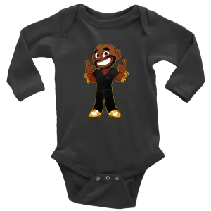 KA Shine Anyway Long Sleeve Baby Bodysuit