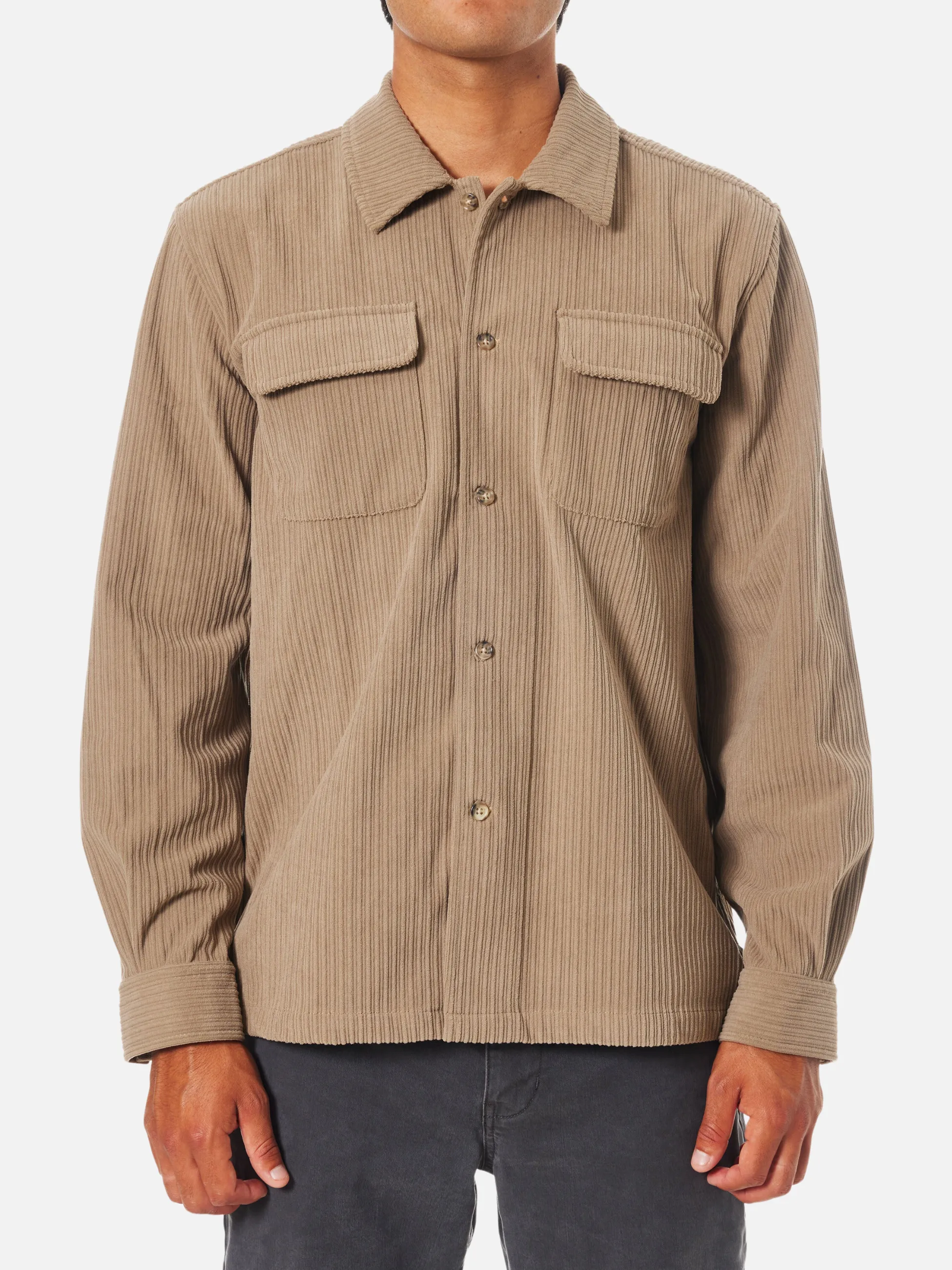 Katin Kenneth Shirt - Gray Rock