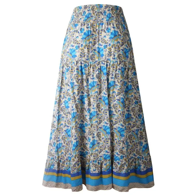 KERRY Boho Print Mini/Maxi Skirt