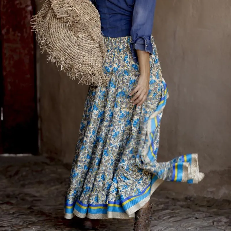 KERRY Boho Print Mini/Maxi Skirt