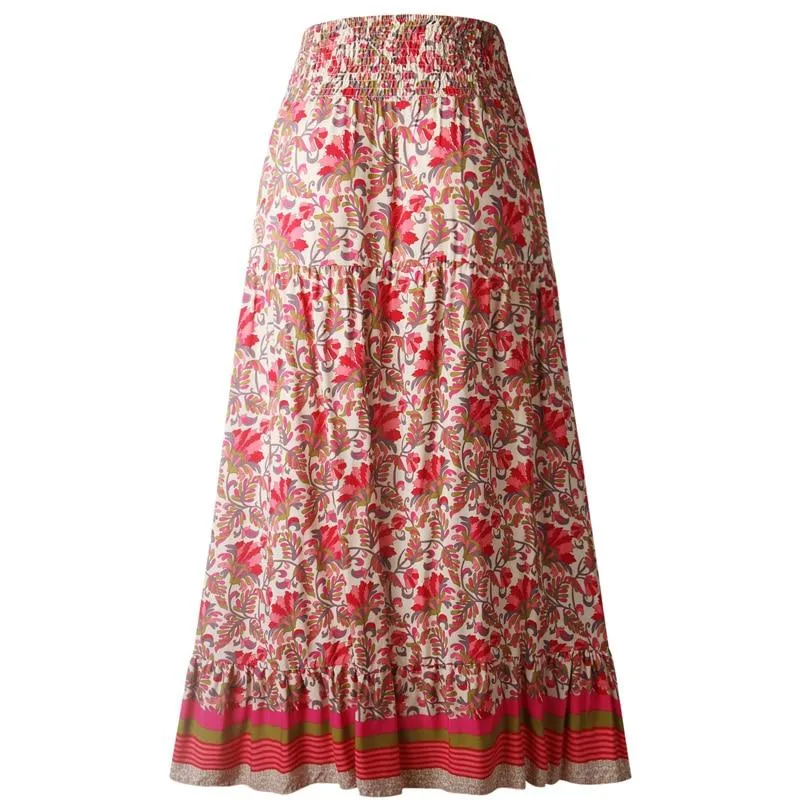 KERRY Boho Print Mini/Maxi Skirt