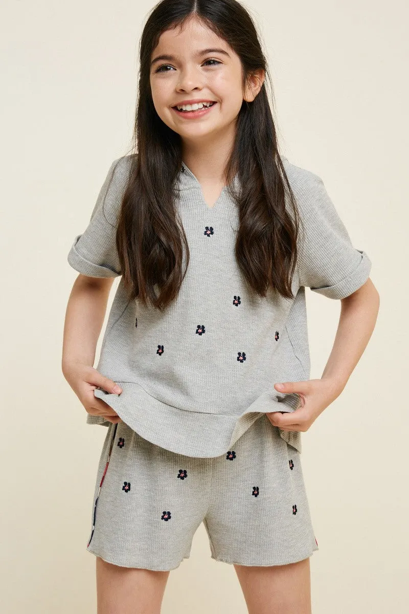 Kinsley Embroided Kids Top