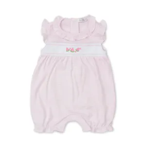 Kissy Kissy Classic Treasures Pink Stripe Short Playsuit