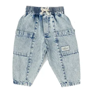 Kit Corduroy Pocket Pant - Light Denim
