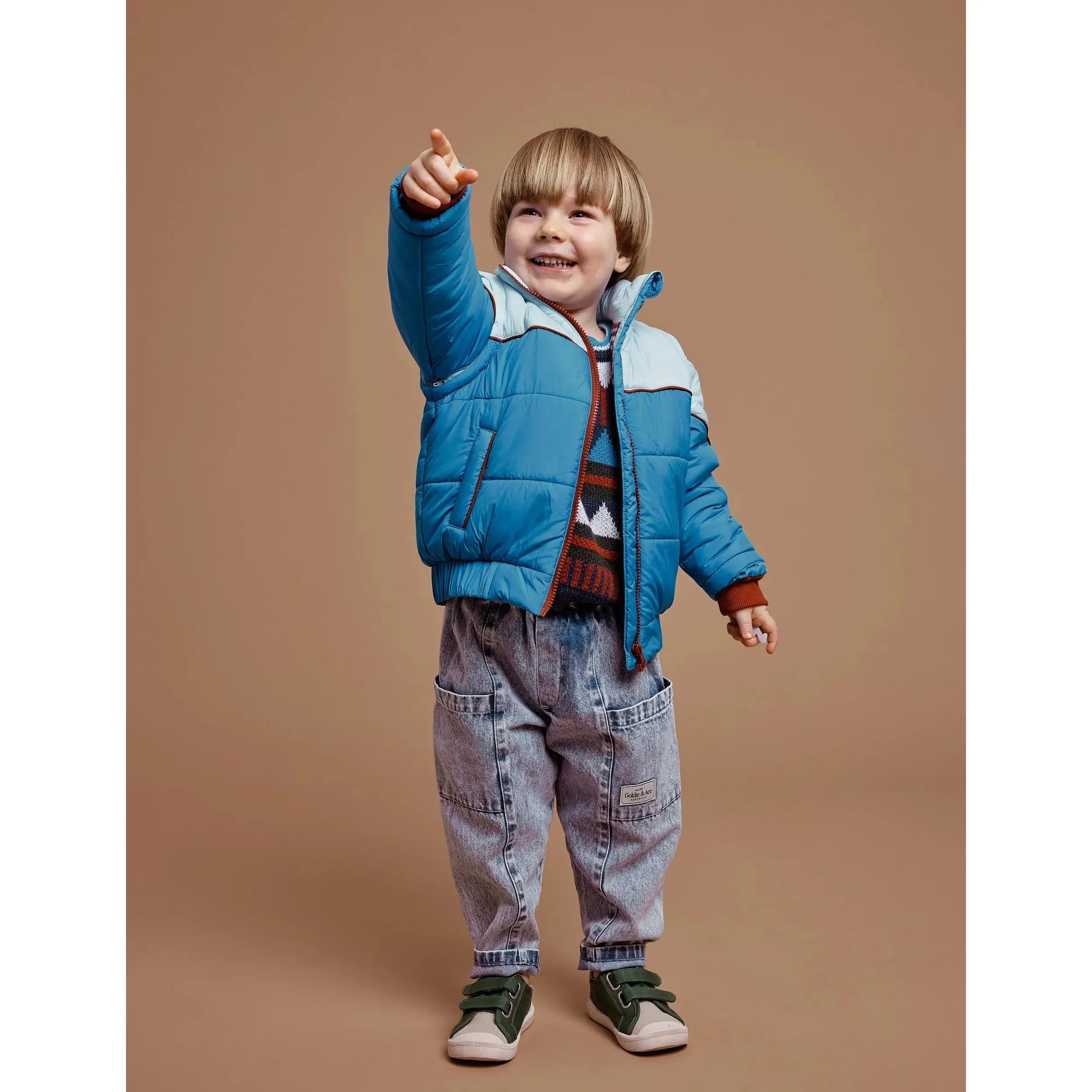 Kit Corduroy Pocket Pant - Light Denim