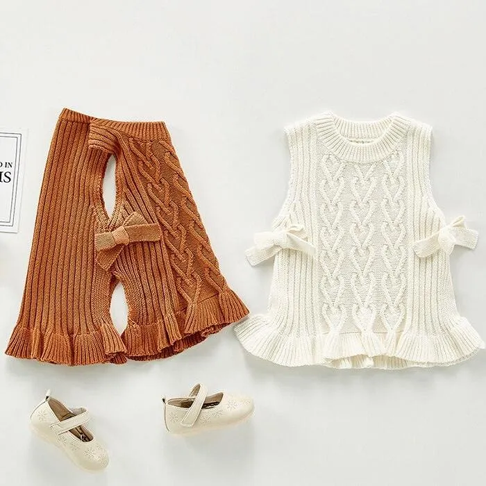 Knitted Baby Poncho