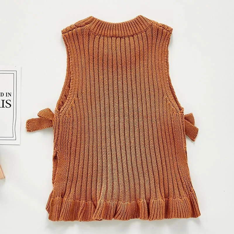 Knitted Baby Poncho