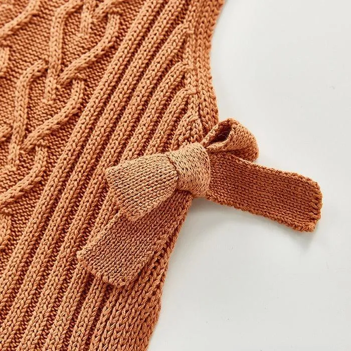 Knitted Baby Poncho