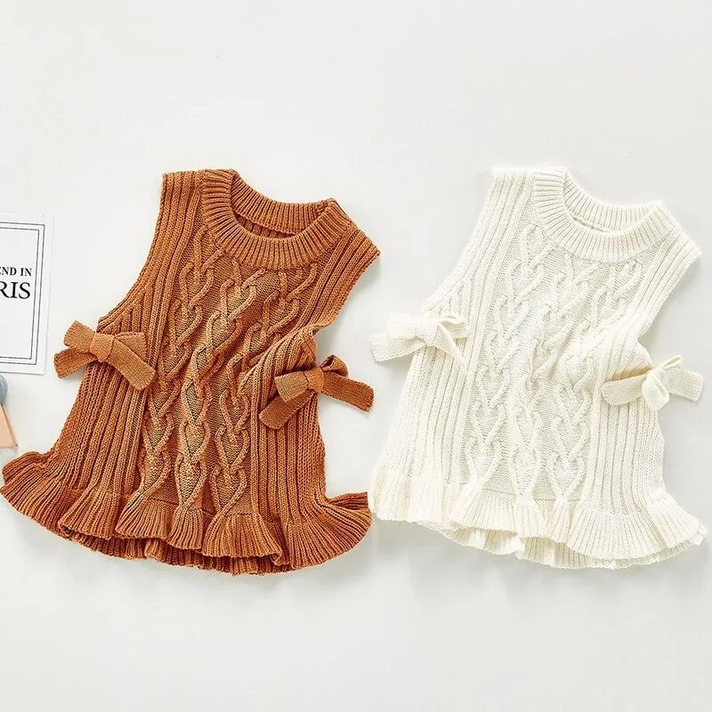 Knitted Baby Poncho