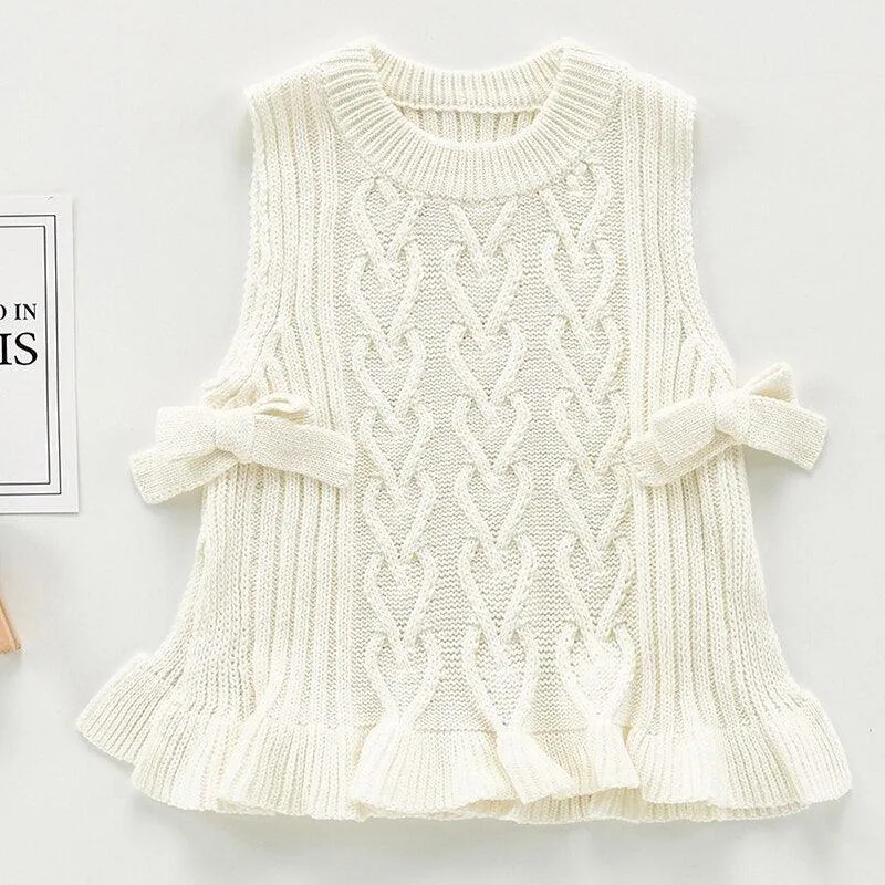Knitted Baby Poncho
