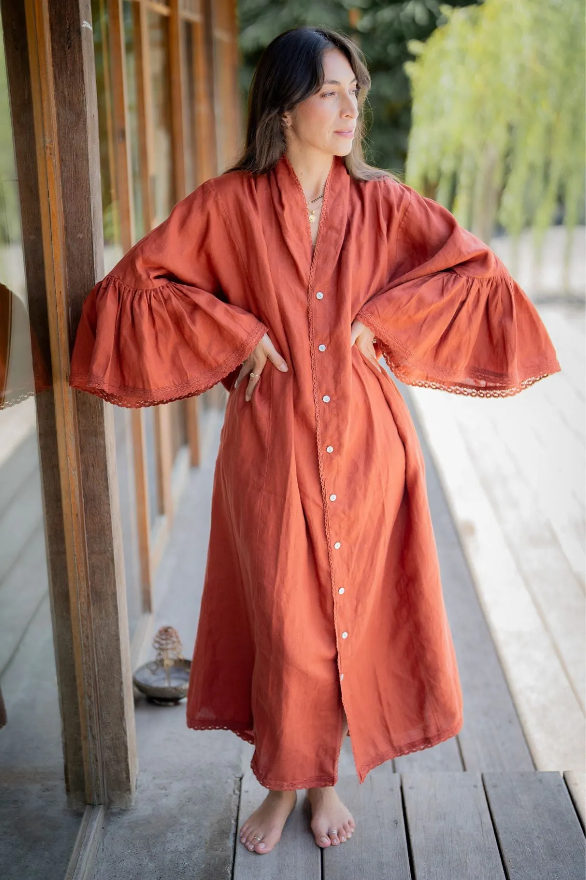 Kyoto Duster Linen - PR