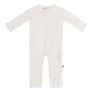 Kyte Baby Long Sleeve Zippered Romper (Cloud)