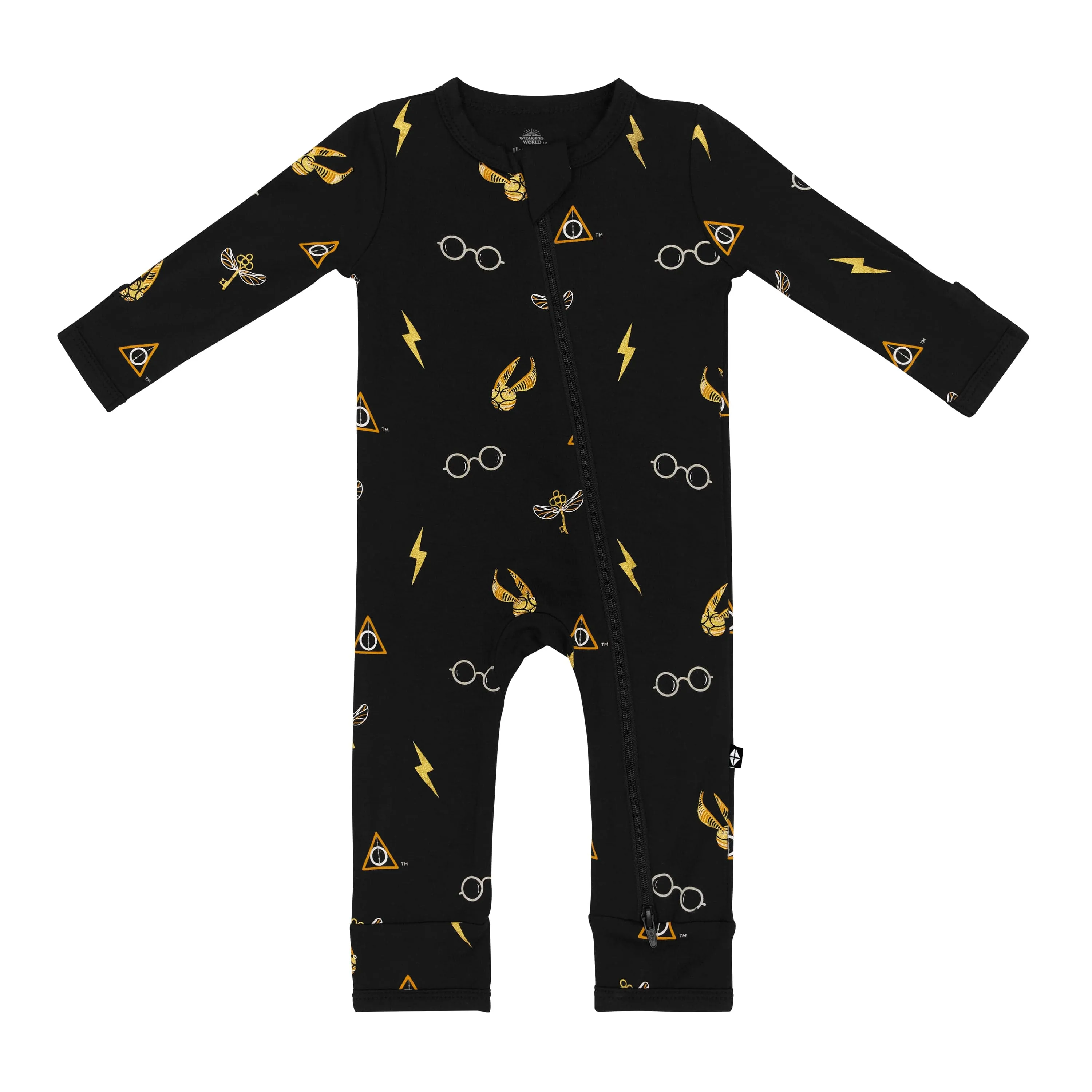 Kyte Baby Zippered Romper - Midnight Icon