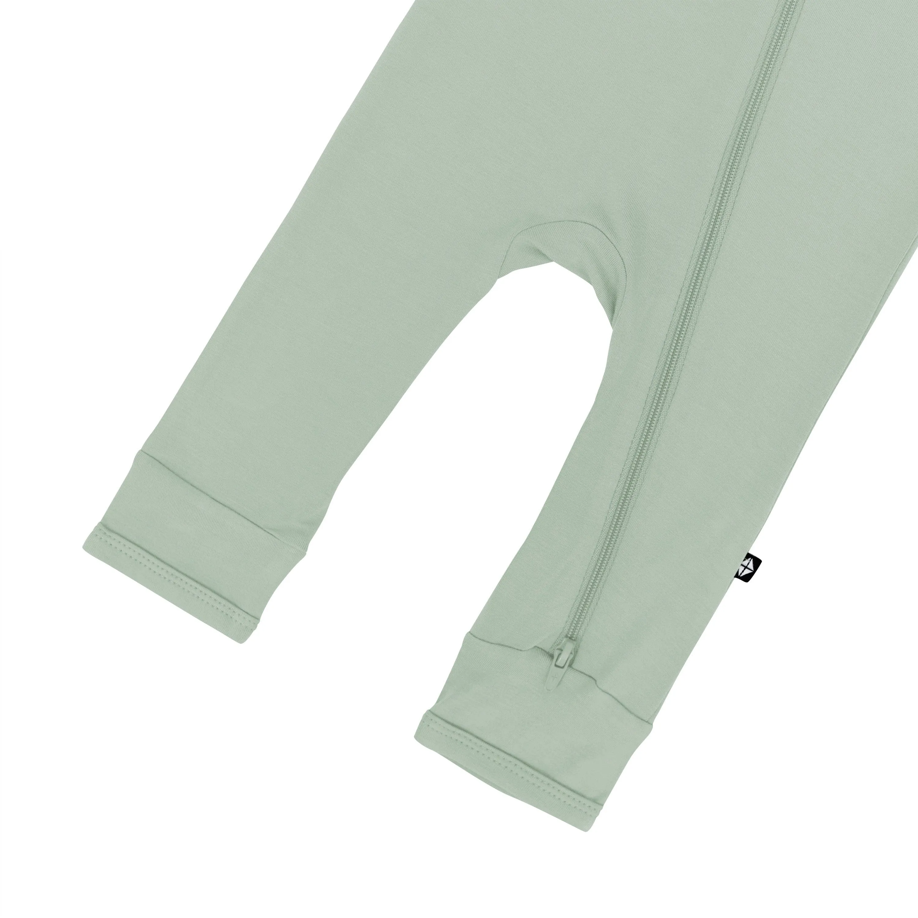 Kyte Baby Zippered Romper - Thyme