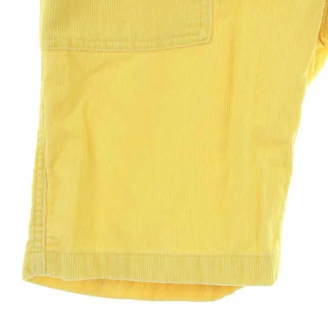 [L] Visvim SS13 Scout Shorts Corduroy Yellow