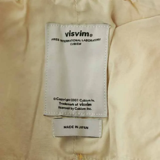 [L] Visvim SS13 Scout Shorts Corduroy Yellow