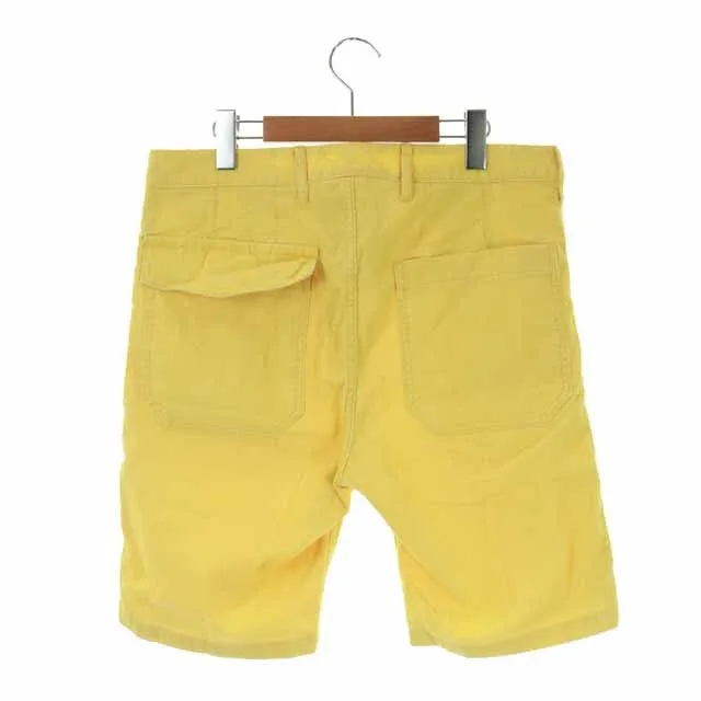 [L] Visvim SS13 Scout Shorts Corduroy Yellow