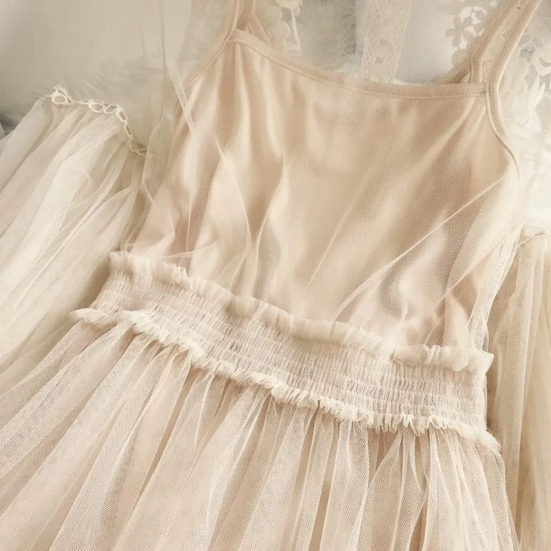 Ladies Flowers & Lace Princess Dress
