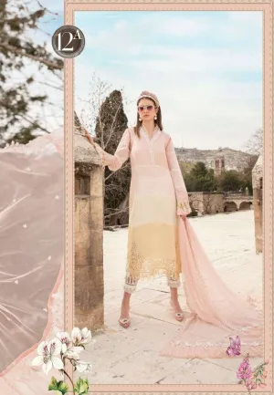 Ladies Un-Stitch Maria B Luxury Lawn 2021 D-2112-A