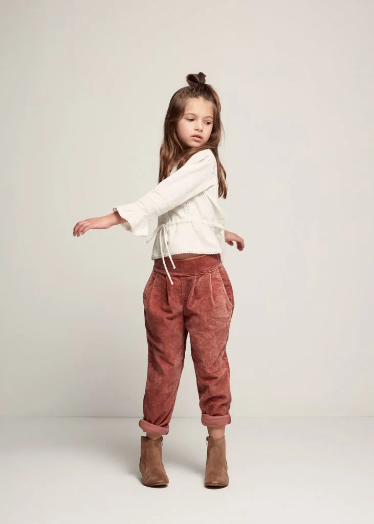 LANGLEY PANTS - ROSEWOOD