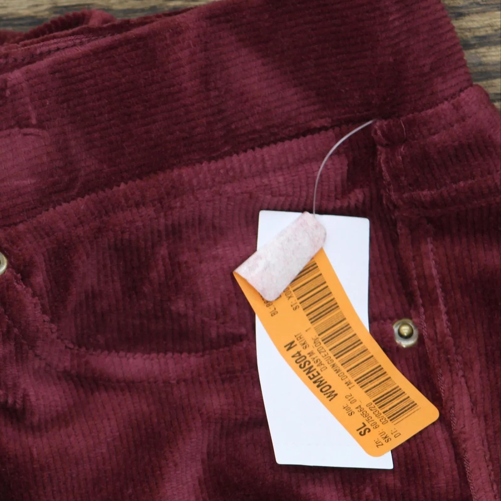 Laura Scott Womens Plus Size Corduroy Knit Leggings S21058U-2