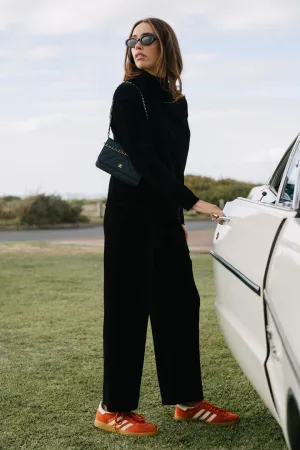 Lay Back Pant - Black