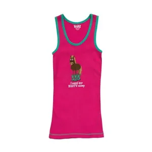 LazyOne Unisex Booty Sleep PJ Tank Top Adult