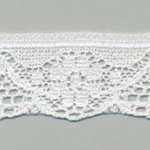 Leavers Trimming Lace #01 White