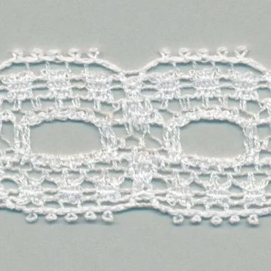 Leavers Trimming Lace #01 White