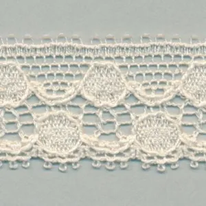 Leavers Trimming Lace #158 Milk