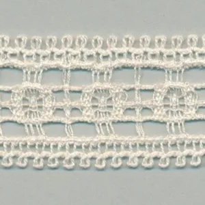 Leavers Trimming Lace #158 Milk