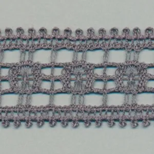 Leavers Trimming Lace #159 Medium Gray