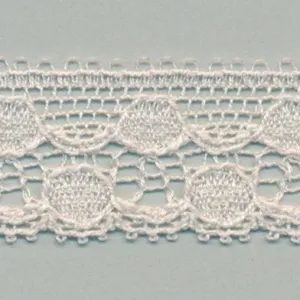 Leavers Trimming Lace #48 Silver