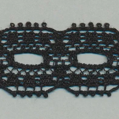 Leavers Trimming Lace #50 Black
