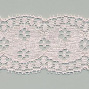 Leavers Trimming Lace #60 Marshmallow Pink