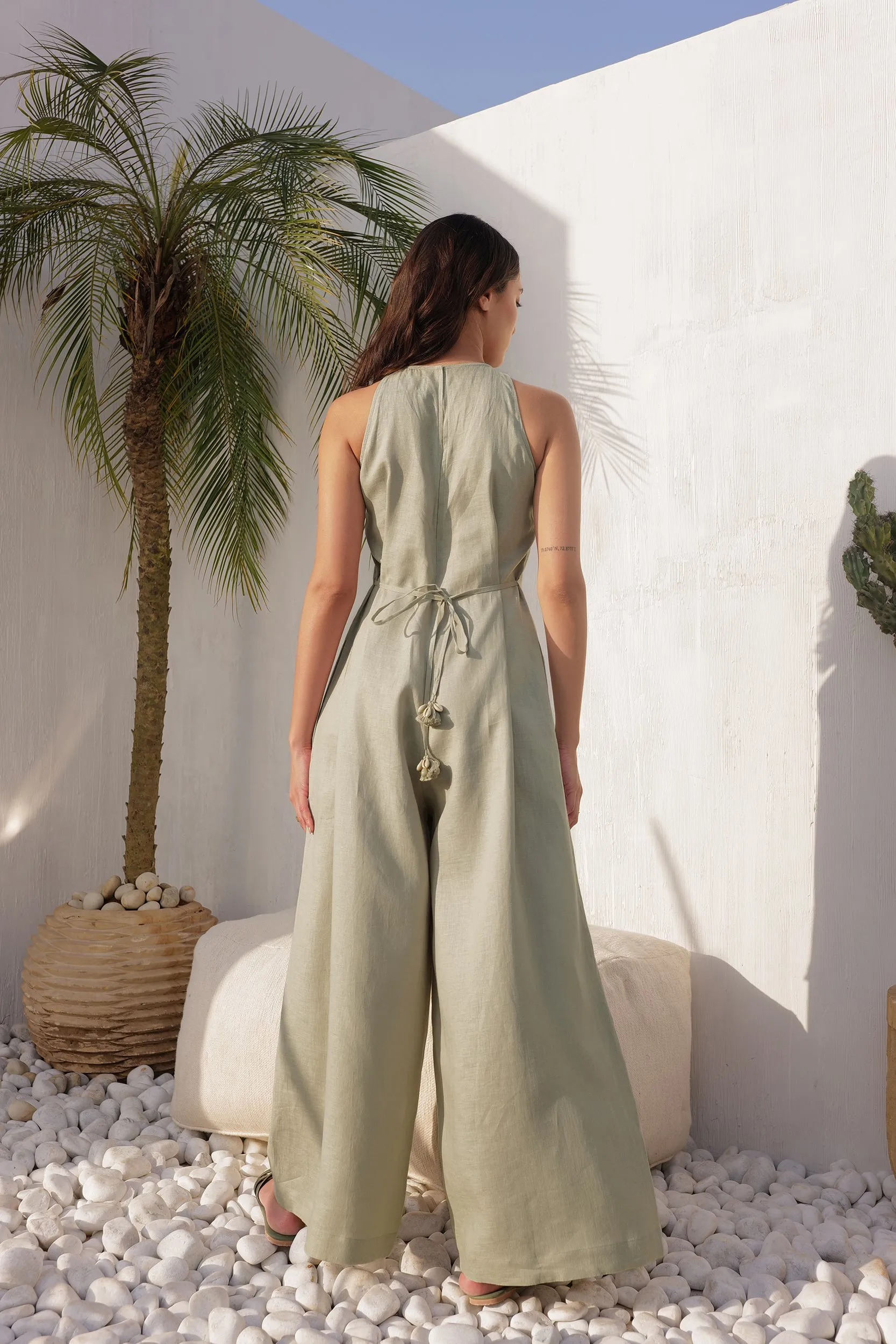 Lebanon Jumpsuit (Sage)
