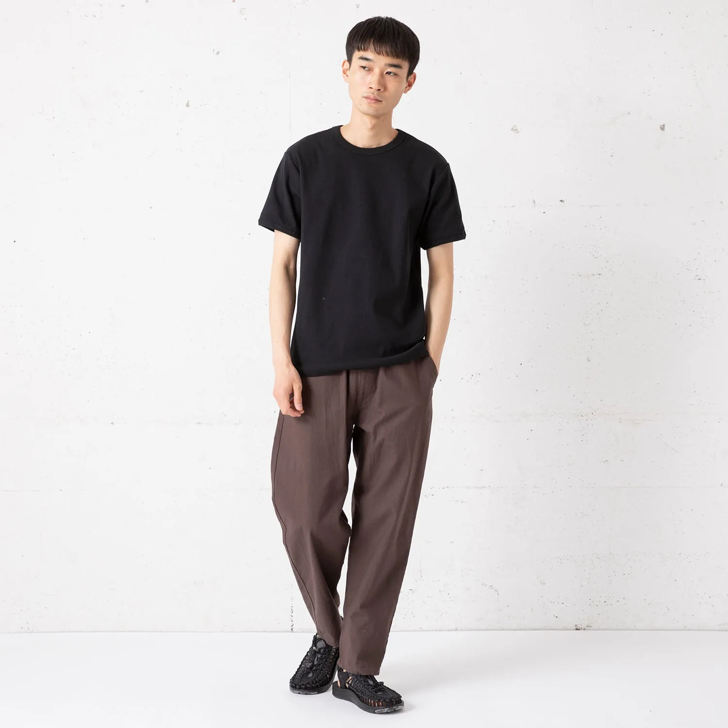 Lee | リー　Begin別注 XSからXXLまでカバーするFLEEASY"NARROW"ブラウン リネンコットン
