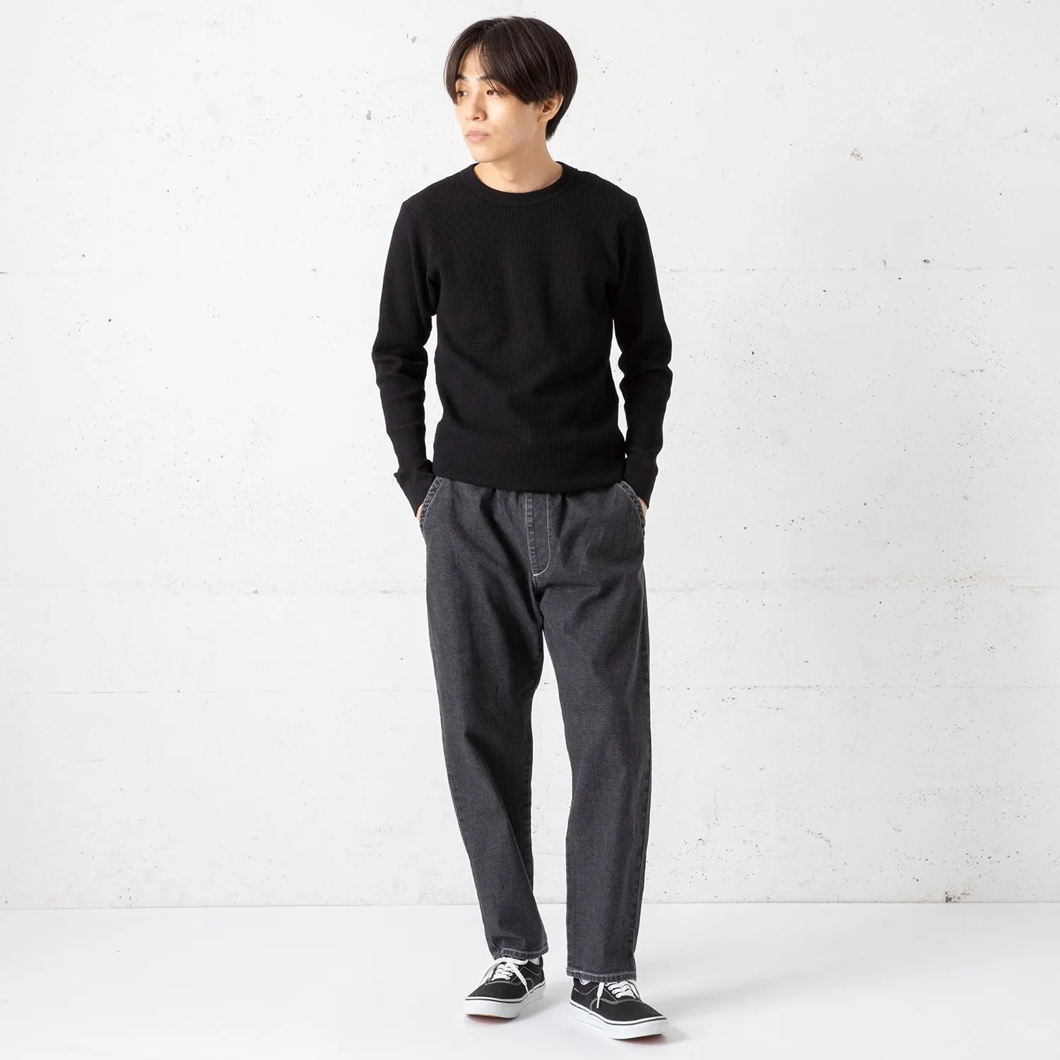 Lee | リー　Begin別注 XSからXXLまでカバーするFLEEASY"NARROW" ブラック