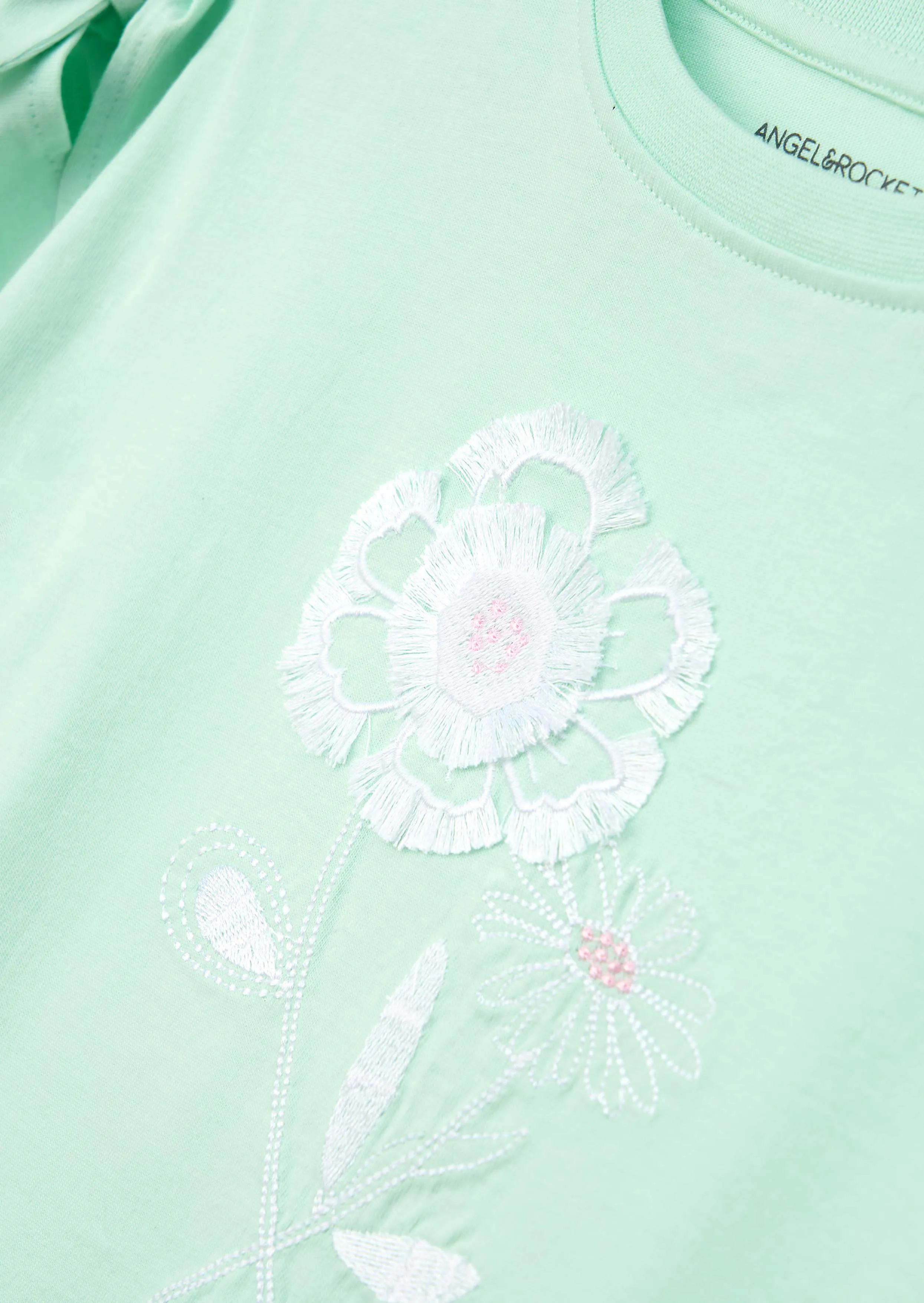 Leena Mint Tie Sleeve Top