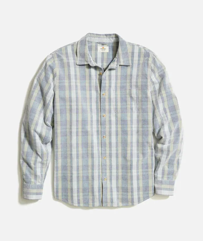 Lightweight Plaid Cord Shirt