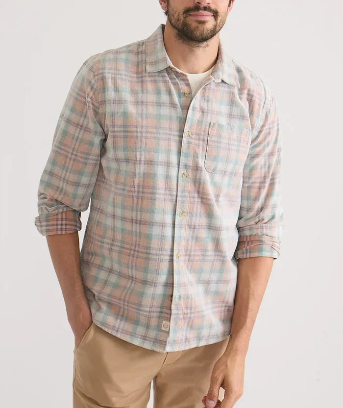 Lightweight Plaid Cord Shirt