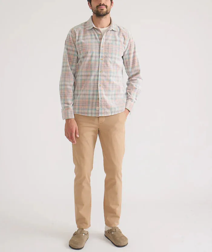 Lightweight Plaid Cord Shirt